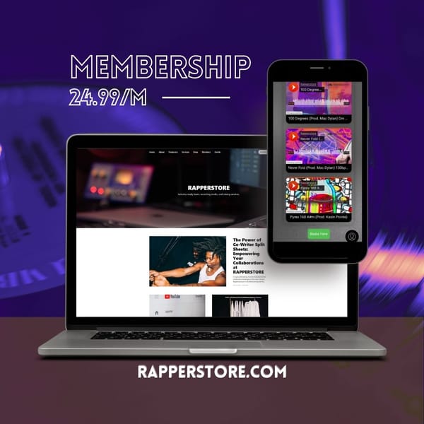 🎙️ Unlock Your Sound:  Exclusive Free Studio Time at Rapperstore!